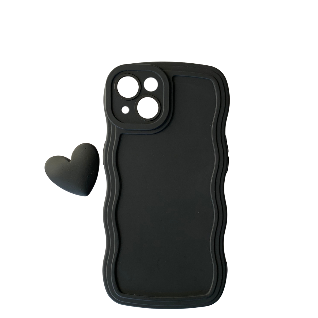 black heart iphone 13 case