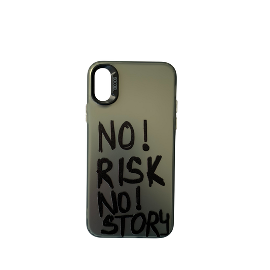no risk no story iphone x/xs case